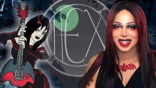 Transforming into a Hex Girl! Thorn Makeup Tutorial | Witchyween