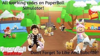 Roblox Paper Ball Simulator Codes