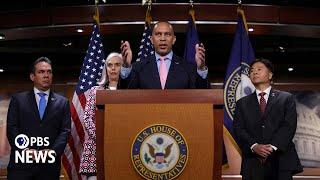 WATCH LIVE: Jeffries holds news conference as White House cancels Congressional Iran briefing