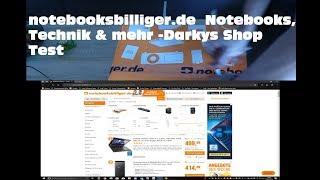 notebooksbilliger.de  Notebooks, Technik & mehr ‎ Darkys Shop Test