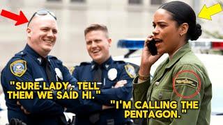 Cops Wrongfully Handcuff Black Female General, Her Call to Pentagon Destroyed Their Careers