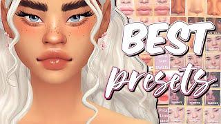 The Sims 4  | MUST-HAVE PRESETS + Links  | The CC Bible