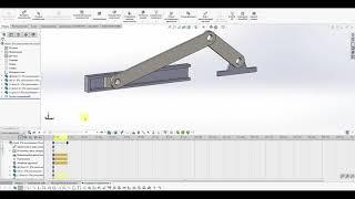 Нагрузки движения в Solidworks Motion