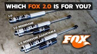 Which Fox 2.0 Performance Series Shock Should Be on Your Truck?