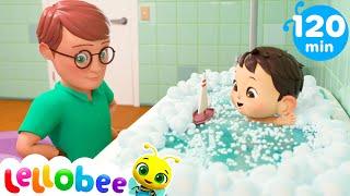 Splish Splash Get Rid of Bad Germs Bath Song | Baby Nursery Rhyme Mix - Preschool Playhouse Songs