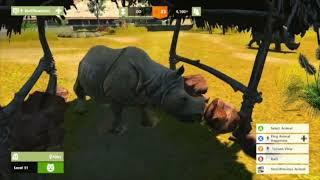 Zoo Tycoon Xbox Indian Rhinoceros Gameplay