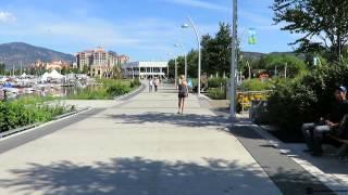 Exploring Downtown Kelowna in the Summertime