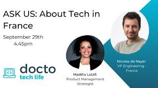 Ask Us; Doctolib Tech in France - Growing Tech teams, Mentoring Managers & more