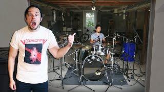 How I Recorded Album-Quality Drum Tracks In A Crappy GARAGE