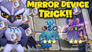 MAGIC CHESS AUSTUS 2 | MIRROR DEVICE EASY LEGENDARY TRICK | META