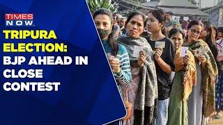 Tripura Election Results 2023 Live Updates: BJP Ahead In Close Contest | BJP-IPFT | English News