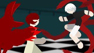 Kaneki vs Jason "Yamori" (Tokyo Ghoul) | Stick Nodes