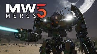 Mechwarrior 5 Mercs / Battletech 3015 - New Mercs Running their First Jobs (Ep2)