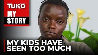 My husband destroyed my womanhood as kids watched