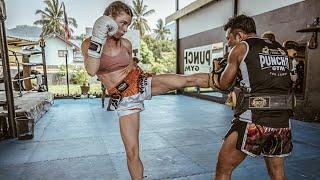 ONE MONTH KOH SAMUI | MUAY THAI TRAINING AT PUNCH IT GYM[+ENG SUB!!] | Thailand travel vlog #52