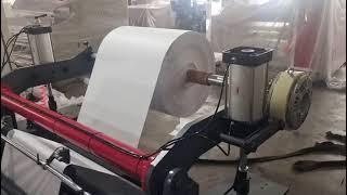 WFQ 1300A Computer 2 motor paper roll slitting machine test first machine