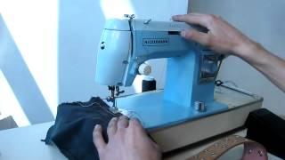 Sewing machine Швейная машина Neckermann test кожа