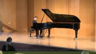 Arseni Sadykov. 2nd Round of 8th International Liszt Competition, Weimar, 2015