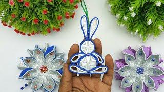 Snowflakes Elena Podarki Glitter Foam Paper | Diy Christmas Decorations | Christmas Tree Ornaments