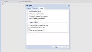 Kerio Control UTM v9.3 - 21 -  Adding local users and groups to the firewall