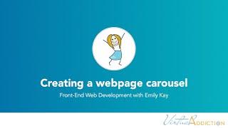 Create a webpage carousel