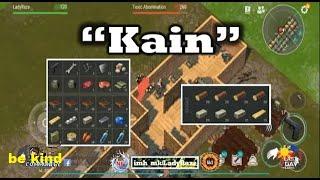 "Kain" base raidied using tanning rack to block  - Last Day On Earth: Survival