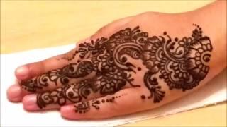 DIY Quick and Easy Detailed Henna Mehndi Design By CreativeFlows