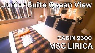 MSC LIRICA - cabin 9300 tour - Junior Suite Ocean View