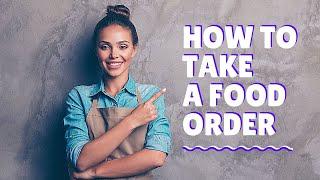 How to take a food order! Restaurant training video. F&B Waiter training! How to be a good waiter!