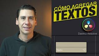 Cómo Agregar TEXTOS en DaVinci Resolve 18