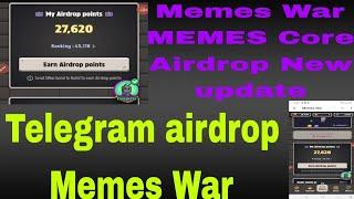 Memes War Airdrop Memes Core New update