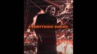 "Everything Burns" - Joker (The Dark Knight) Edit | PULSE (Extremly Slowed)