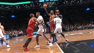 LeBron No-Look Pass to Kyrie vs. the Nets | 01.06.17