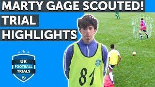 Marty Gage, 15  | Scouted by Fulham & West Ham | Trial Match Highlights | UKFT Scouted Player