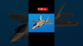 The F-35 vs the Eurofighter Typhoon! #aviation #f35 #typhoon #vs #shorts