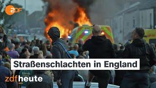 Wie Desinformation rechtsextreme Proteste in England anheizen | auslandsjournal