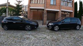 Nissan leaf 2020 vs VW e-golf 2019