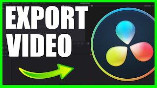 How to Export in Davinci Resolve 16 - Quick Tutorial