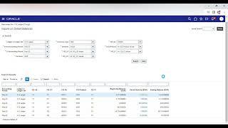 Oracle Fusion General Ledger