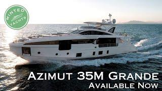 Azimut 35M Grande - Available Now - $12.7 Million Dollar Superyacht - Rare Opportunity