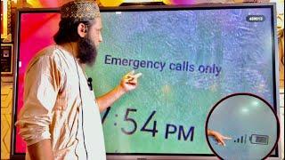 Emergency calls only (no service) easy way step by steps solution by SPOGMAI repairing institute 