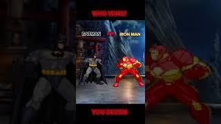 BATMAN VS IRON MAN #batman #vs #ironman