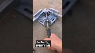 HOW TO make a perfect  everytime! USE THIS amazing ingenious tool! #shorts #construction #tools