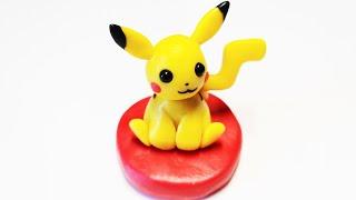 Как слепить покемона Пикачу (Pikachu) из пластилина, полимерной глины, пластилина