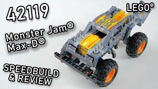 LEGO 42119 Speedbuild Review | LEGO Max D | Review 42119 LEGO Technic 2021 | 42119 Speedbuild