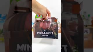 Lego Minecraft Movie toy collection Blind Bags unboxing ASMR #papercraft #unboxing #shorts