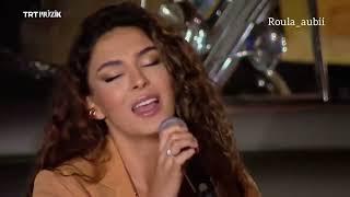 اغنية Hoş geldin بصوت ايبرو شاهين من برنامج laterna #ebruşahin