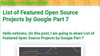 The #Benefits of #Contributing to #Google #Open #Source #Projects are:-