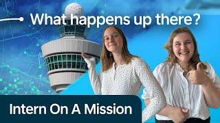 Testing our multitasking skills at Air Traffic Control  | Intern On A Mission | KLM