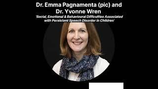 Social, Emotional & Behavioural Difficulties Associated with Persistent Speech Disorder in Children